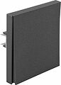 Kranz KR-78-0705-6 Выключатель STRONG 1 кл 10А с/у графит KRANZ