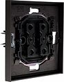Kranz KR-78-0708-6 Выключатель STRONG 1 кл проходной (переключатель) 10А с/у графит KRANZ Kranz KR-78-0708-6 Выключатель STRONG 1 кл проходной (переключатель) 10А с/у графит KRANZ