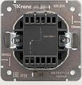 Kranz KR-78-0713-4 Выключатель STRONG 1 кл с подсветкой 10А с/у жемчуг KRANZ Kranz KR-78-0713-4 Выключатель STRONG 1 кл с подсветкой 10А с/у жемчуг KRANZ