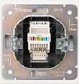 Kranz KR-78-0724-4 Розетка STRONG компьютерная RJ45 кат6 с/у жемчуг KRANZ