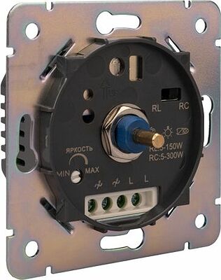 Kranz KR-78-0732-5 Светорегулятор STRONG (диммер) 300Вт с/у антрацит KRANZ