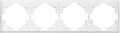 Kranz KR-78-0754-4 Рамка STRONG 4-постовая жемчуг KRANZ Kranz KR-78-0754-4 Рамка STRONG 4-постовая жемчуг KRANZ