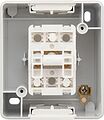 Kranz KR-78-0832 Выключатель двухклавишный INDUSTRIAL IP54 о/у, белый KRANZ Kranz KR-78-0832 Выключатель двухклавишный INDUSTRIAL IP54 о/у, белый KRANZ
