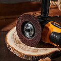 Kranz KR-90-0005 Круг лепестковый торцевой, P40, 115х22,2мм KRANZ Kranz KR-90-0005 Круг лепестковый торцевой, P40, 115х22,2мм KRANZ