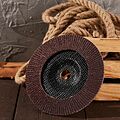 Kranz KR-90-0023 Круг лепестковый торцевой, P80, 180х22,2мм KRANZ