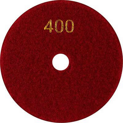 Kranz KR-90-0324 Круг алмазный гибкий шлифовальный Черепашка 100мм, P400, сухое шлифование KRANZ
