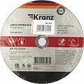 Kranz KR-90-0943 Диск отрезной по металлу 230х1,8х22,23мм KRANZ Kranz KR-90-0943 Диск отрезной по металлу 230х1,8х22,23мм KRANZ