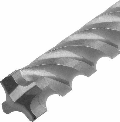 Kranz KR-91-0457 Бур по бетону SUPER 8x160мм, профессиональный, цельная крестовая пластина, SDS PLUS KRANZ