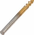 Kranz KR-91-0580 Сверло-фреза по металлу 3мм, HSS, ТИТАН, цилиндрический хвостовик (1 шт/уп) KRANZ