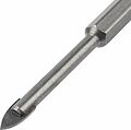 Kranz KR-91-0641 Сверло по стеклу и керамике 5 мм, 2 грани, шестигранный хвостовик Kranz Kranz KR-91-0641 Сверло по стеклу и керамике 5 мм, 2 грани, шестигранный хвостовик Kranz