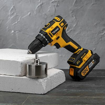 Kranz KR-92-0018 Коронка алмазная 68мм по керамограниту с центровочным сверлом KRANZ