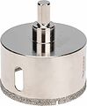 Kranz KR-92-0019 Коронка алмазная 70мм по керамограниту с центровочным сверлом KRANZ Kranz KR-92-0019 Коронка алмазная 70мм по керамограниту с центровочным сверлом KRANZ