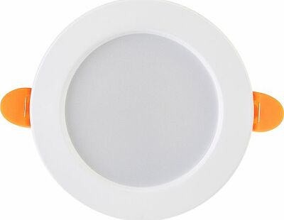 LAMPER 606-1005 Панель светодиодная встраиваемая круглая 6Вт 230В 6500К 420Лм 95мм белая IP20 LAMPER
