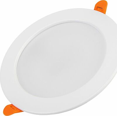 LAMPER 606-1009 Панель светодиодная встраиваемая круглая 12Вт 230В 6500К 960Лм 145мм белая IP20 LAMPER