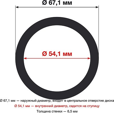 LS LS 67,1-54,1 пластиковое OGS092854