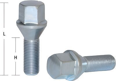 LS Болт M14x1,5 (56/ 30) hex21 конус цинк (КИТАЙ) JN-822 OGS153242