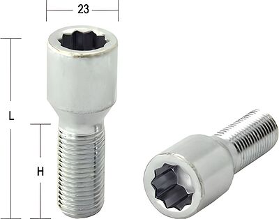 Bimecc Болт M12x1,25 (53,5/ 28) под многогранник спец. внутр цинк (ИТАЛИЯ) VSTB28 BC OGS153379