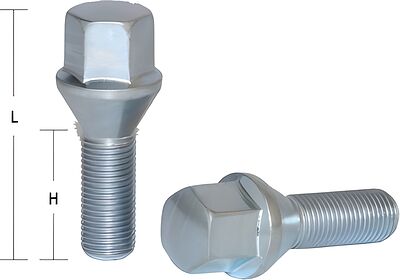 LS Болт M12x1,5 (52/ 28) hex17 конус цинк S-966-07 OGS164914