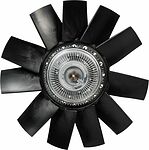 Luzar LVC 0327 вязкостная муфта вентилятора с крыльчаткой для ГАЗель Next с двигателем УМЗ-А274 EvoTech 2.7