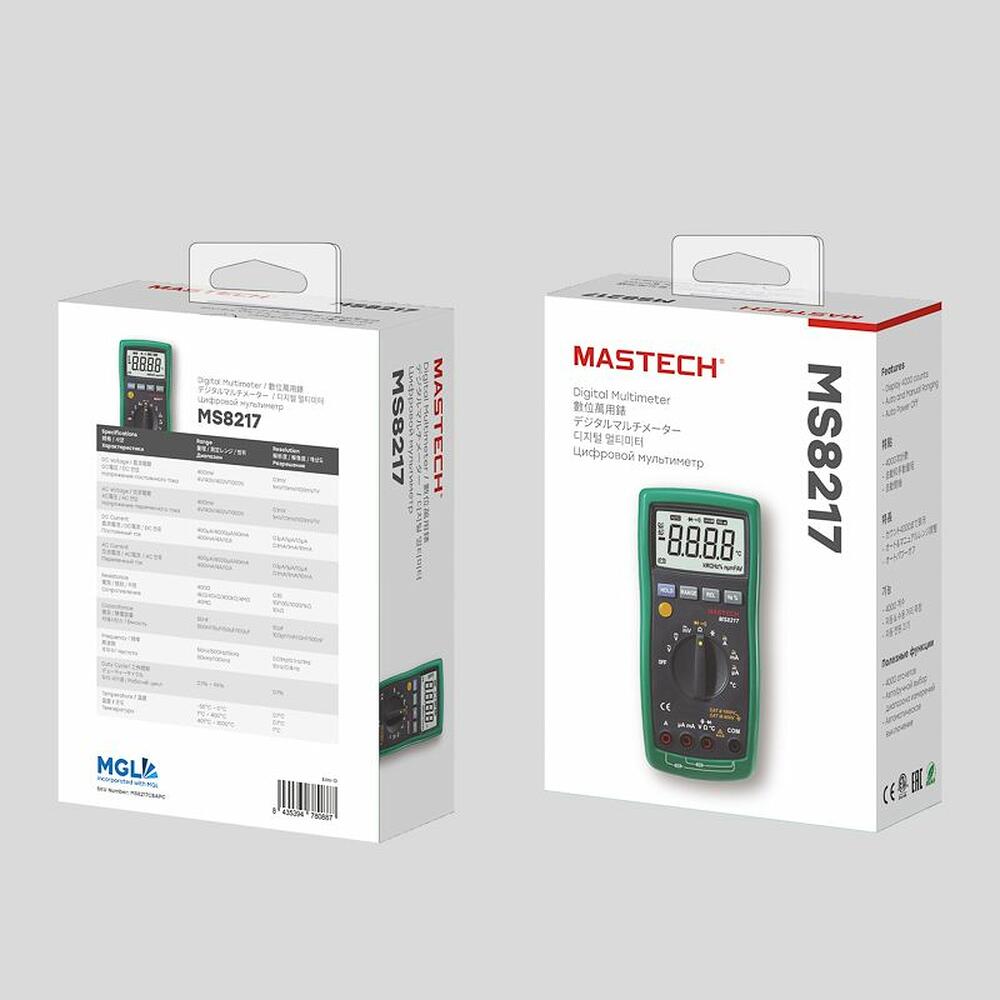 Mastech 13-2021 Профессиональный мультиметр MS8217 MASTECH