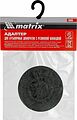 MATRIX 50908 адаптер с резиновой накладкой для бутылочных домкратов, шток 28 мм