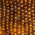 NEON-NIGHT 215-026 Гирлянда светодиодная Сеть 2х1,5м 288 LED ТЕПЛЫЙ БЕЛЫЙ черный ПВХ IP65 свечение с динамикой блок в комплекте NEON-NIGHT 