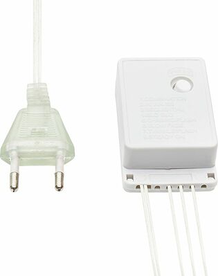 NEON-NIGHT 215-109 Гирлянда Сеть 1,5х1,5м, прозрачный ПВХ, 96 LED Мультиколор