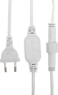 NEON-NIGHT 235-103 Гирлянда светодиодная Занавес 2x0,8м 160 LED СИНИЙ прозрачный ПВХ IP65 постоянное свечение 230В нужен блок 303-500-1 NEON-NIGHT