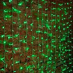 NEON-NIGHT 235-154-6 Гирлянда Светодиодный Дождь 2х3м, постоянное свечение, прозрачный провод, 230 В, диоды ЗЕЛЕНЫЕ