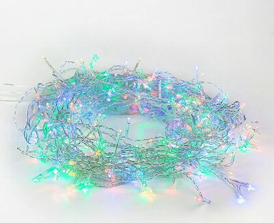 NEON-NIGHT 303-189 Гирлянда Твинкл Лайт 10 м, прозрачный ПВХ, 80 LED, цвет Мультиколор