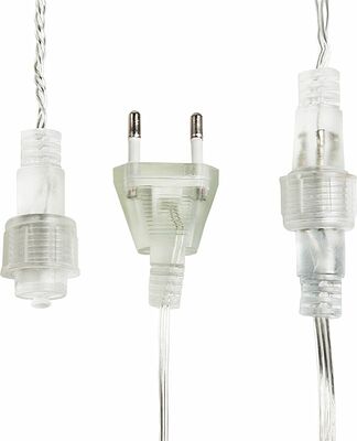 NEON-NIGHT 303-603 Гирлянда Мишура LED 3 м прозрачный ПВХ, 288 диодов, цвет синий