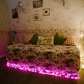 NEON-NIGHT 303-607 Гирлянда Мишура LED 3 м прозрачный ПВХ, 288 диодов, цвет розовый NEON-NIGHT 303-607 Гирлянда Мишура LED 3 м прозрачный ПВХ, 288 диодов, цвет розовый