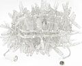 NEON-NIGHT 303-635 Гирлянда светодиодная Кластер 10м 200 LED БЕЛЫЙ прозрачный ПВХ IP65 постоянное свечение 230В нужен блок 303-500-1 NEON-NIGHT