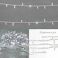 NEON-NIGHT 315-535 Гирлянда светодиодная Нить 20м 200 LED БЕЛЫЙ белый каучук IP67 эффект мерцания 24В соединяется NEON-NIGHT нужен трансформатор 531-100/531-311/531-312