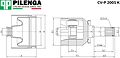 Pilenga CV-P 2001 K ШРУС внутренний трипоидный с пыльником ВАЗ 2108–2115, 2110–2112, Калина, Приора, Гранта Pilenga CV-P 2001 K ШРУС внутренний трипоидный с пыльником ВАЗ 2108–2115, 2110–2112, Калина, Приора, Гранта