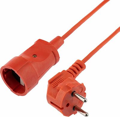 PROconnect 11-7112 Удлинитель-шнур на рамке ПВС 2х0,75, 20м, б/з, 6А, 1300Вт, IP20, оранжевый (Сделано в России) PROconnect