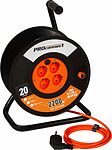 PROconnect 11-7604 Удлинитель силовой на катушке 4 гнезда с/з 20м 3х1мм² PROconnect
