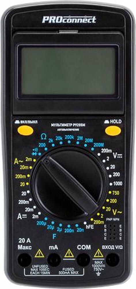 PROconnect 13-3026 Мультиметр универсальный P9205М PROconnect