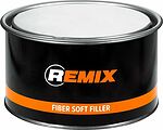 REMIX Fiber Soft Filler RM-FSF-1800 полиэфирная шпатлёвка со стекловолокном 2К, 1,8 кг с отвердителем