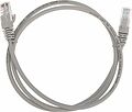 REXANT 02-0100-1 Патч-корд U/UTP, CAT 5e, RJ45-RJ45, 26AWG, LSZH, серый, 1м REXANT REXANT 02-0100-1 Патч-корд U/UTP, CAT 5e, RJ45-RJ45, 26AWG, LSZH, серый, 1м REXANT
