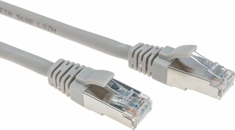 REXANT 02-0110-5 Патч-корд F/UTP, CAT 5e, RJ45-RJ45, 26AWG, LSZH, серый, 5м REXANT