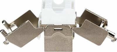 REXANT 02-0261 Модуль Keystone Jack RJ-45(8P8C), FTP экранированный, CAT 6, тип 180 градусов, самозажимной REXANT PRO