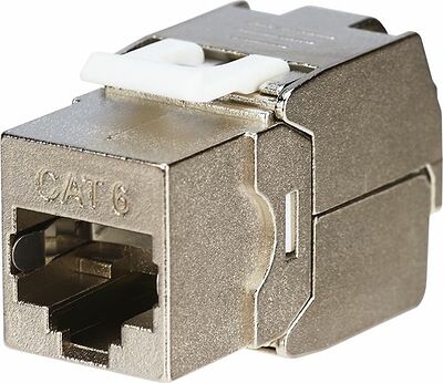 REXANT 02-0261 Модуль Keystone Jack RJ-45(8P8C), FTP экранированный, CAT 6, тип 180 градусов, самозажимной REXANT PRO