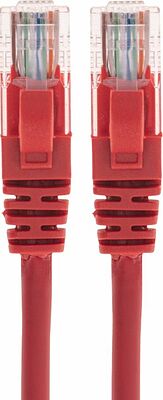 REXANT 02-0293-2 Патч-корд U/UTP, CAT 6, RJ45-RJ45, 26AWG, LSZH, красный, 2м REXANT