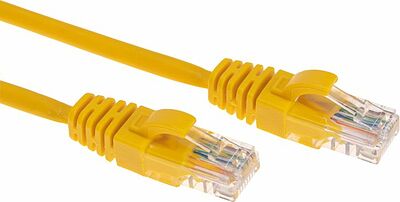 REXANT 02-0295-1 Патч-корд U/UTP, CAT 6, RJ45-RJ45, 26AWG, LSZH, желтый, 1м REXANT