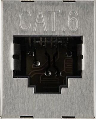 REXANT 03-0109 Адаптер проходной FTP RJ-45(8P8C), CAT 6 REXANT