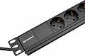 REXANT 04-0105-1 Блок распределения питания для 19 quot; шкафов, горизонтальный, 9 розеток СЕЕ 7/4, 16A, без выкл, алюм корп, шнур 2м, вилка СЕЕ 7/7 REXANT REXANT 04-0105-1 Блок распределения питания для 19 quot; шкафов, горизонтальный, 9 розеток СЕЕ 7/4, 16A, без выкл, алюм корп, шнур 2м, вилка СЕЕ 7/7 REXANT