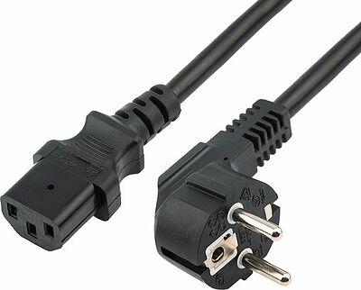 REXANT 04-2739 Шнур сетевой СЕЕ 7/7 (Schuko) – IEC 320 C13 3x1,0мм², 10A, длина 3м REXANT