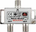 REXANT 05-6101 Делитель ТВx2 под F-разъем, 5-1000МГц, Silver (3 F-разъема в комплекте) REXANT REXANT 05-6101 Делитель ТВx2 под F-разъем, 5-1000МГц, Silver (3 F-разъема в комплекте) REXANT