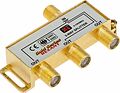 REXANT 05-6102-1 Делитель ТВх3 под F-разъем, 5-1000МГц, Gold (4 F-разъема в комплекте) REXANT REXANT 05-6102-1 Делитель ТВх3 под F-разъем, 5-1000МГц, Gold (4 F-разъема в комплекте) REXANT